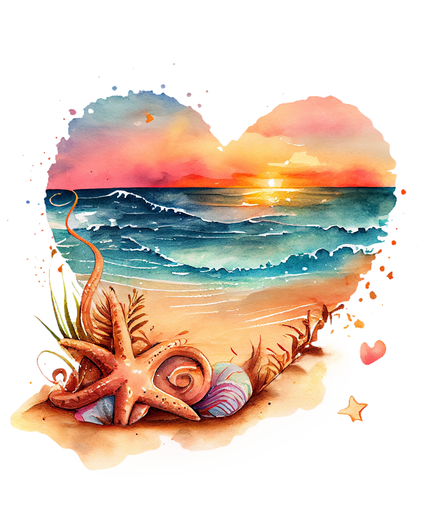 Heart Sunset
