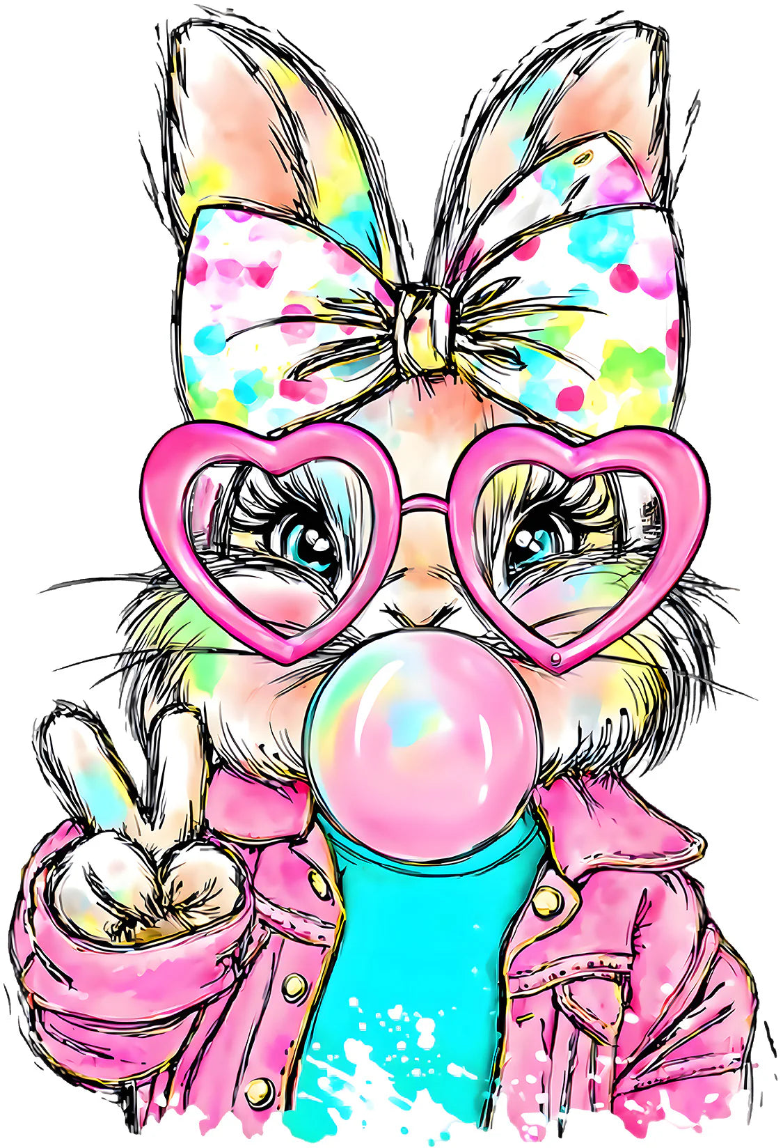 Easter Bunny Bubble Gum