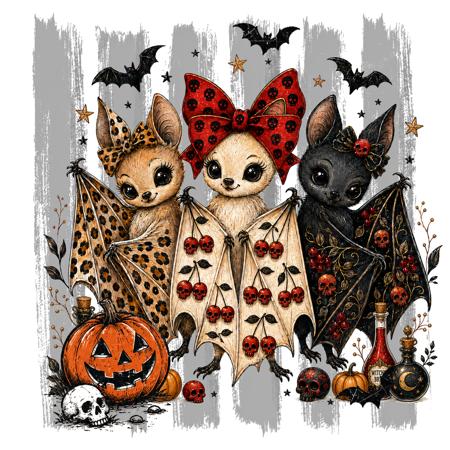Cute Halloween Bats