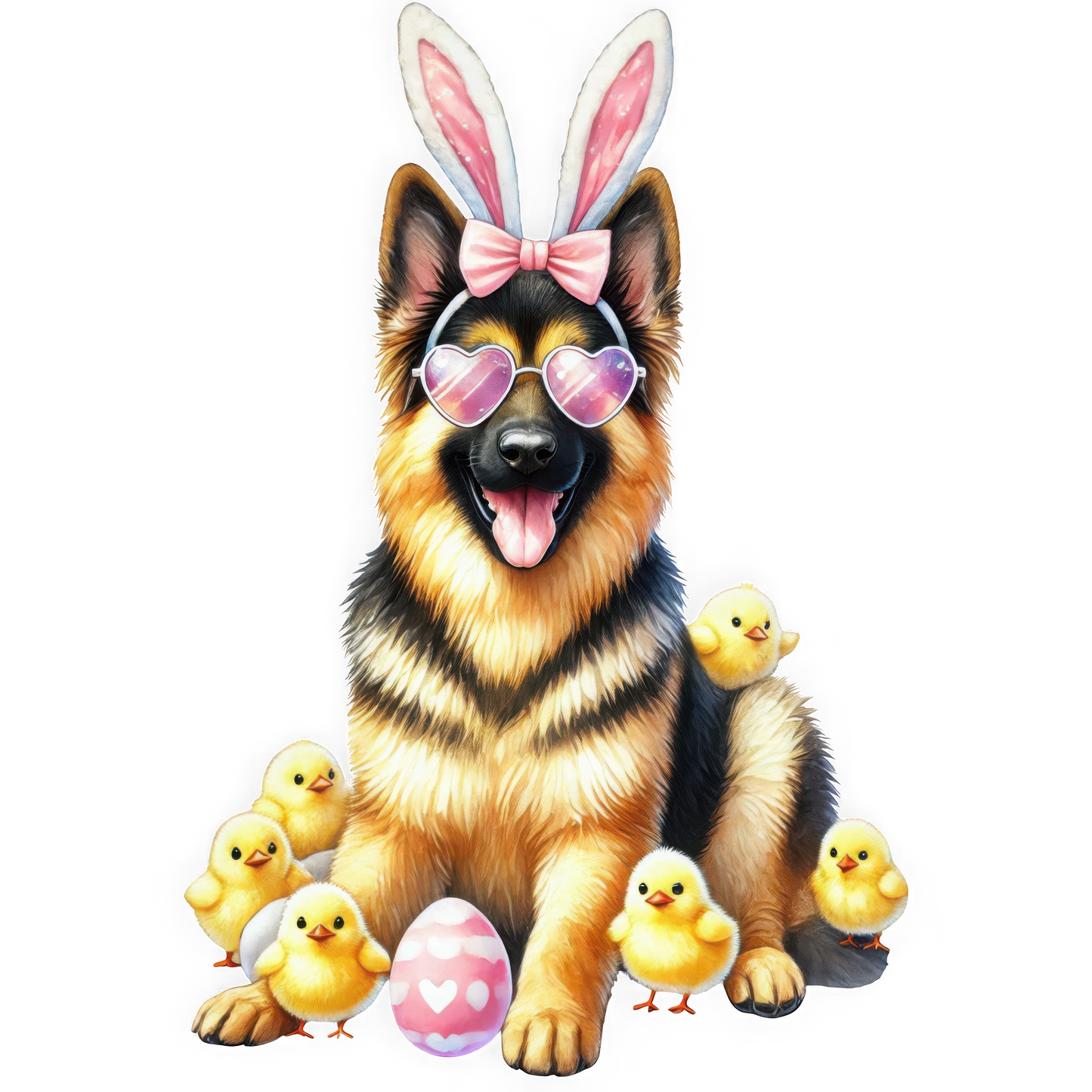 Easter German Shepherd
