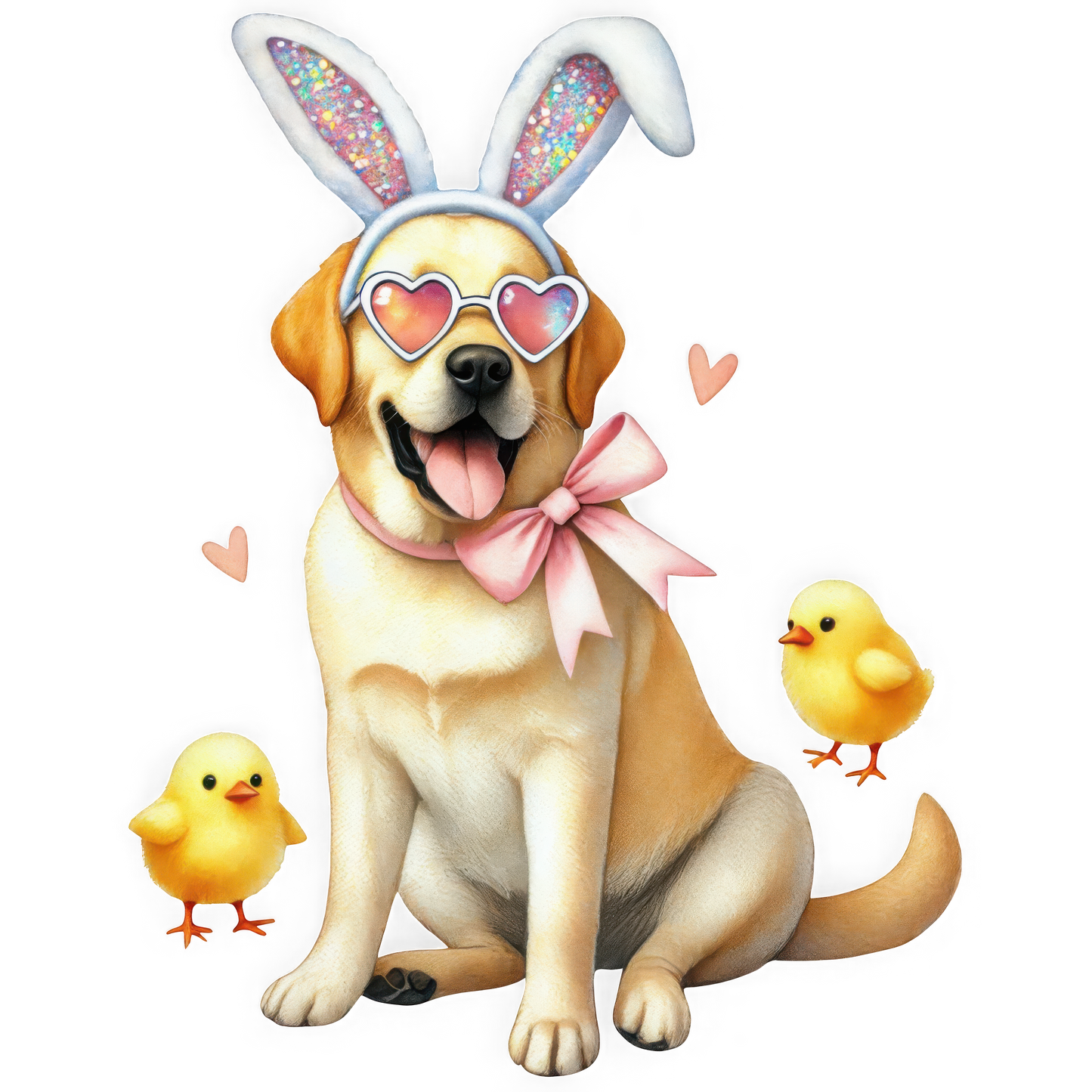 Easter Yellow Lab
