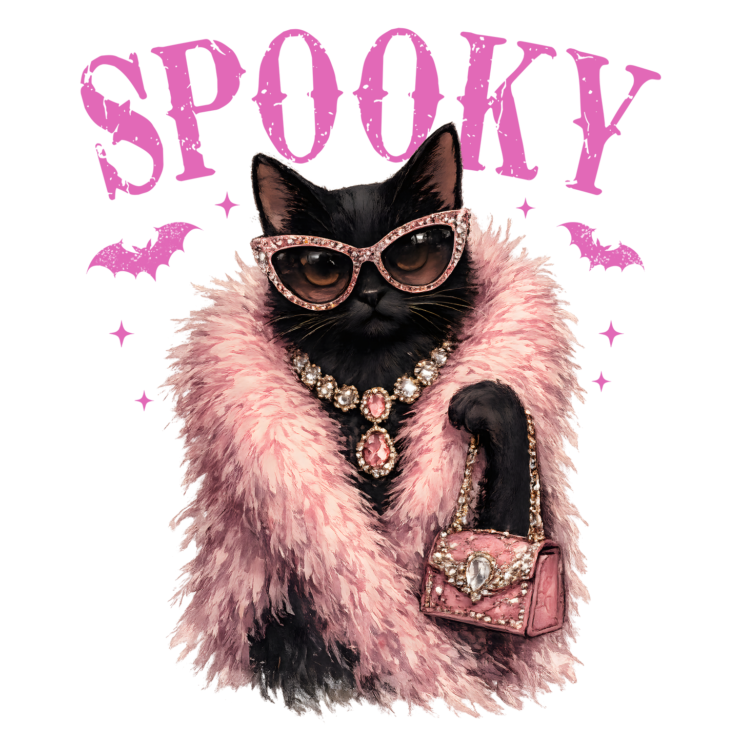 Spooky Glamour Cat