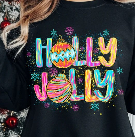 Holly Jolly Bright with Bulbs