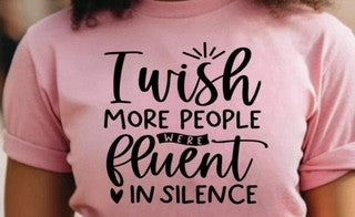 I Wish More People Were Fluent in Silence