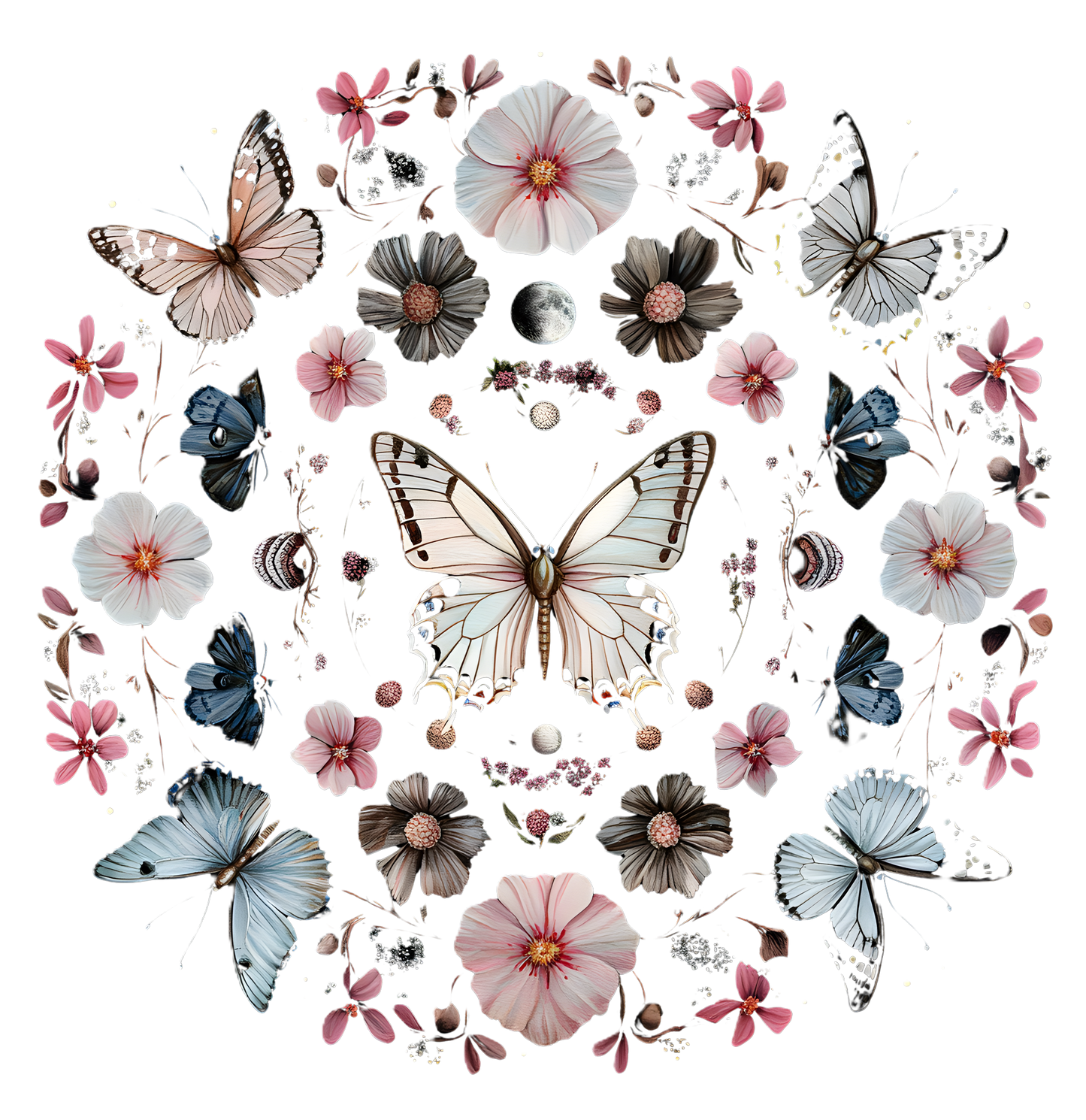 Mandala Butterflies