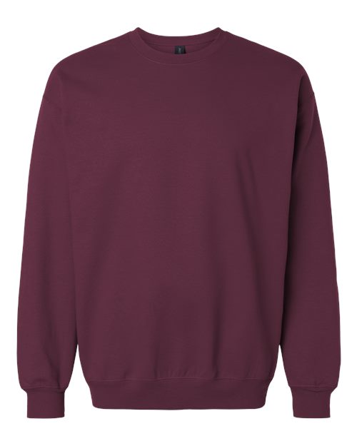 Maroon-Gildan Softstyle Crewneck Sweatshirts