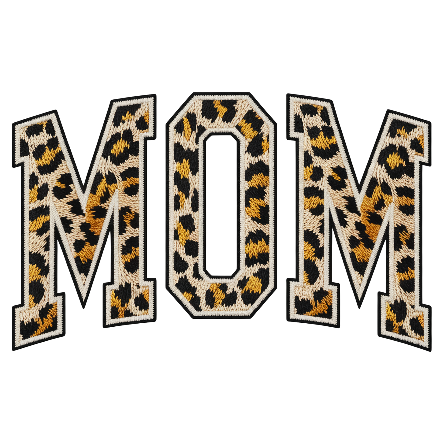 Mom Faux Yarn Cheetah Print
