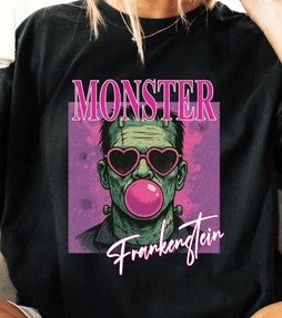 Monster Frankenstein with Bubble Gum