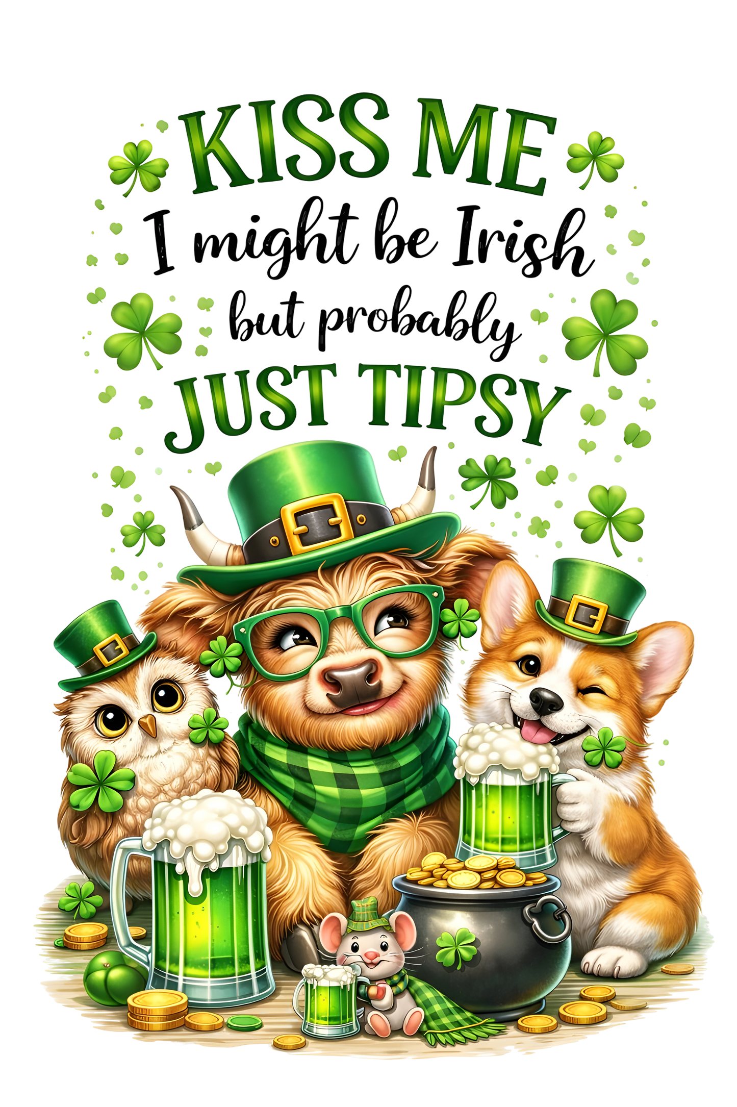 St. Patrick's Day- Kiss Me I Might be Irish