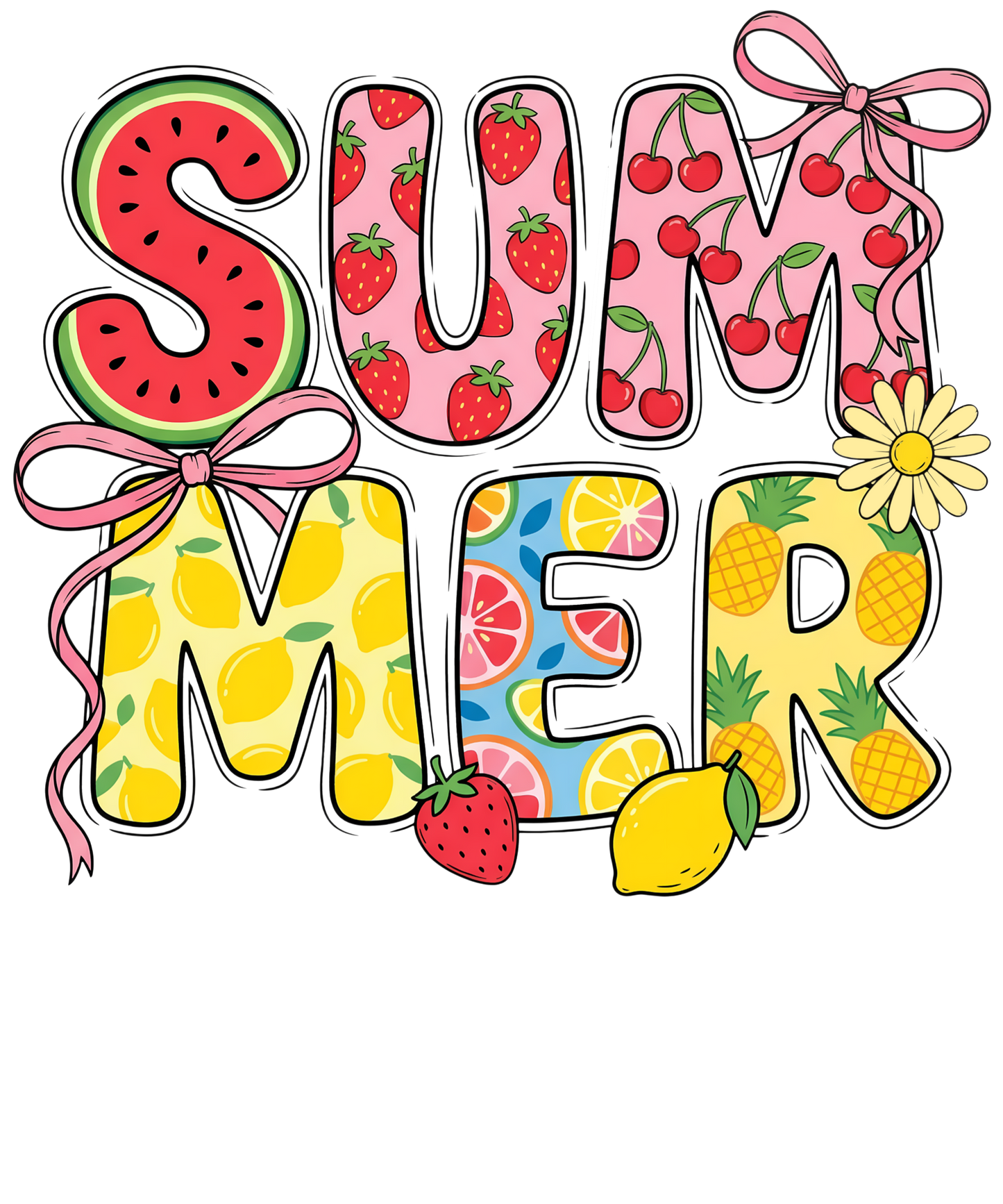 SUMMER (Fruit Print)