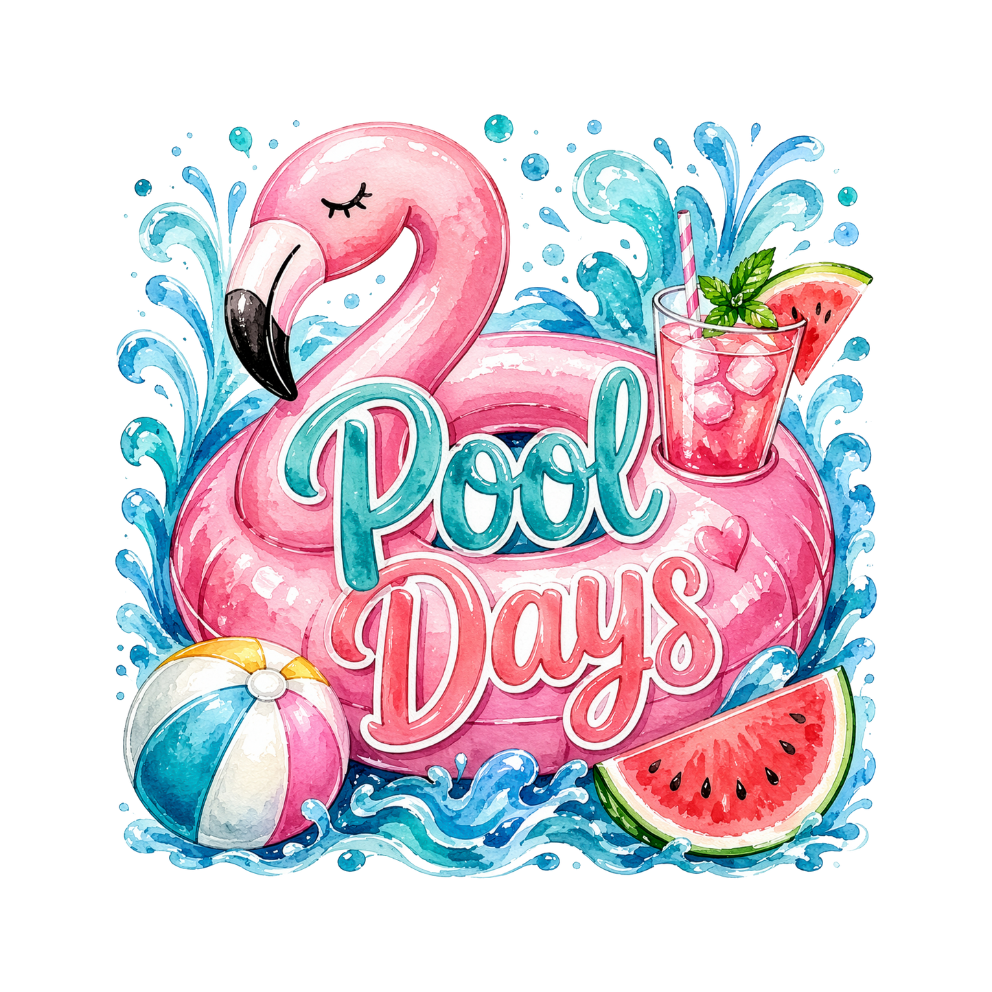 Pool Days Flamingo Float