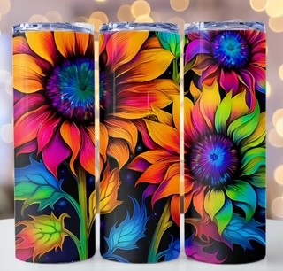 Vibrant Color Sunflowers