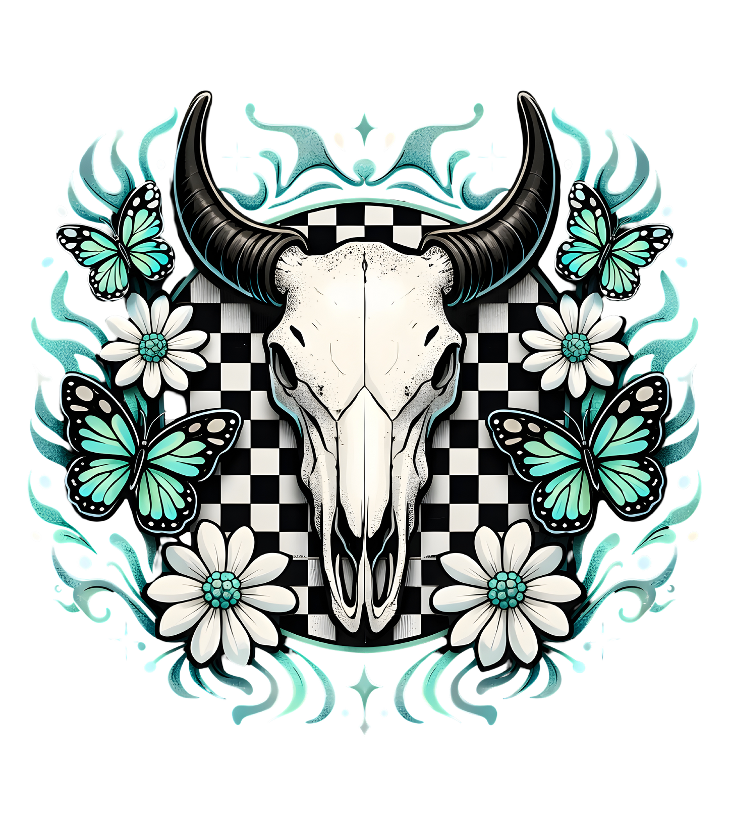 Western Bull Skull