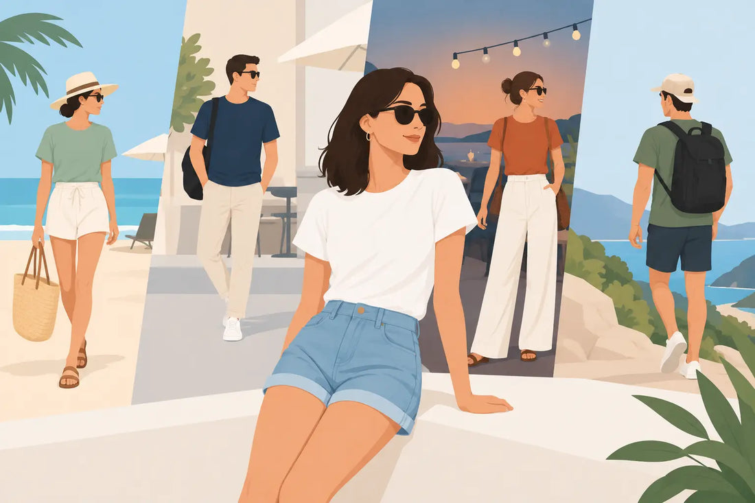 How to Style Summer Tees for Every Plan