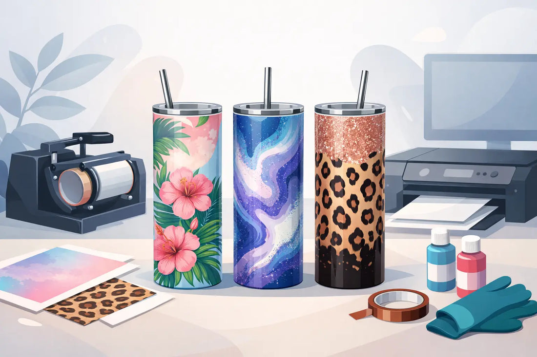 Sublimation Skinny Tumbler Designs That Sell