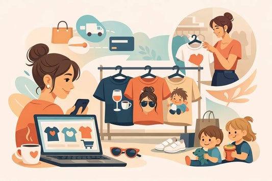 How to Shop Funny Mom Life Graphic Shirts