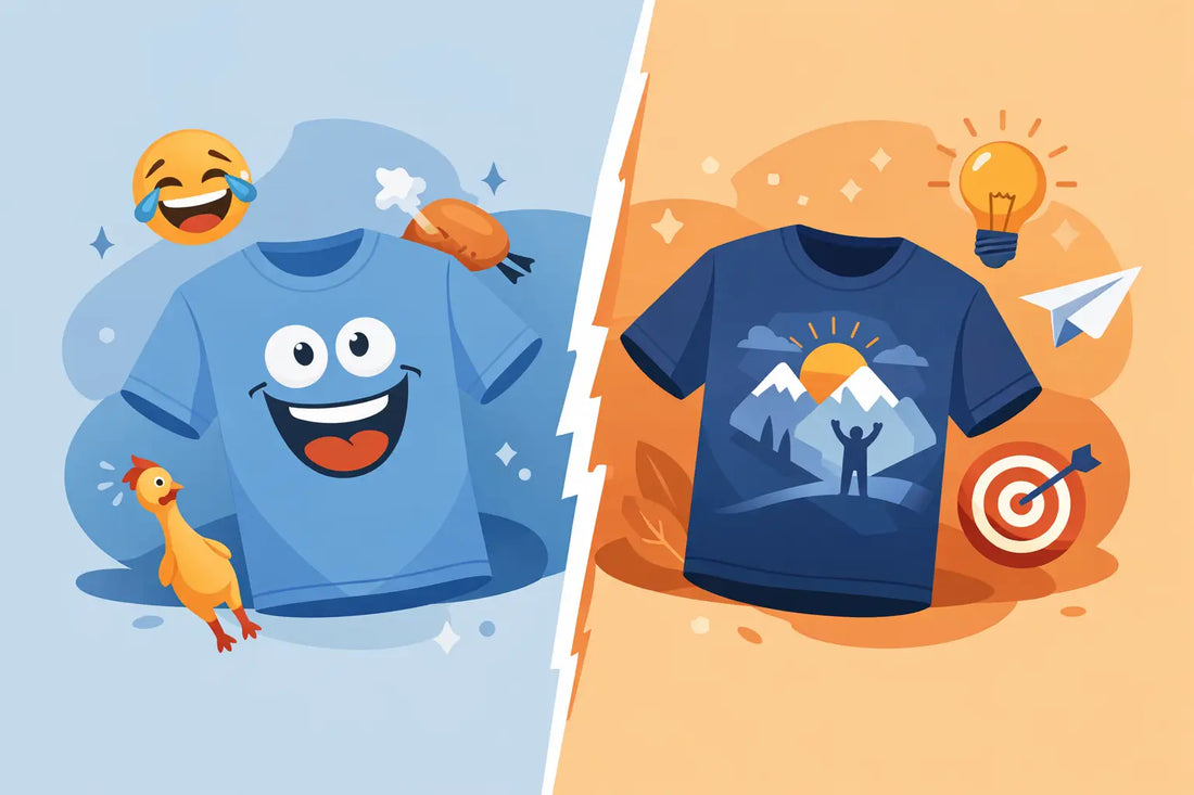 Funny Shirts vs Inspirational Shirts for You