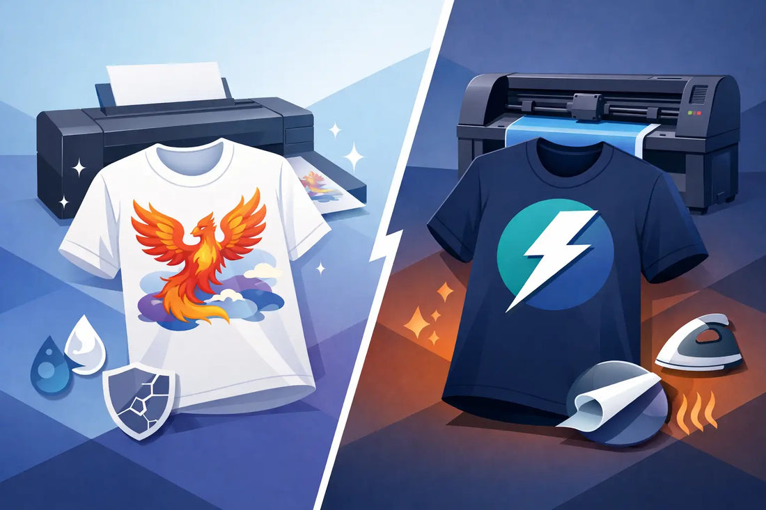 DTF Prints vs Vinyl: Which Lasts Better?
