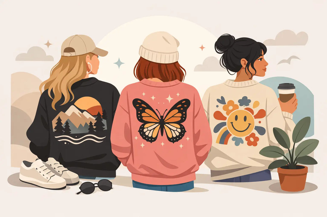 Graphic Sweatshirts Women Wear on Repeat