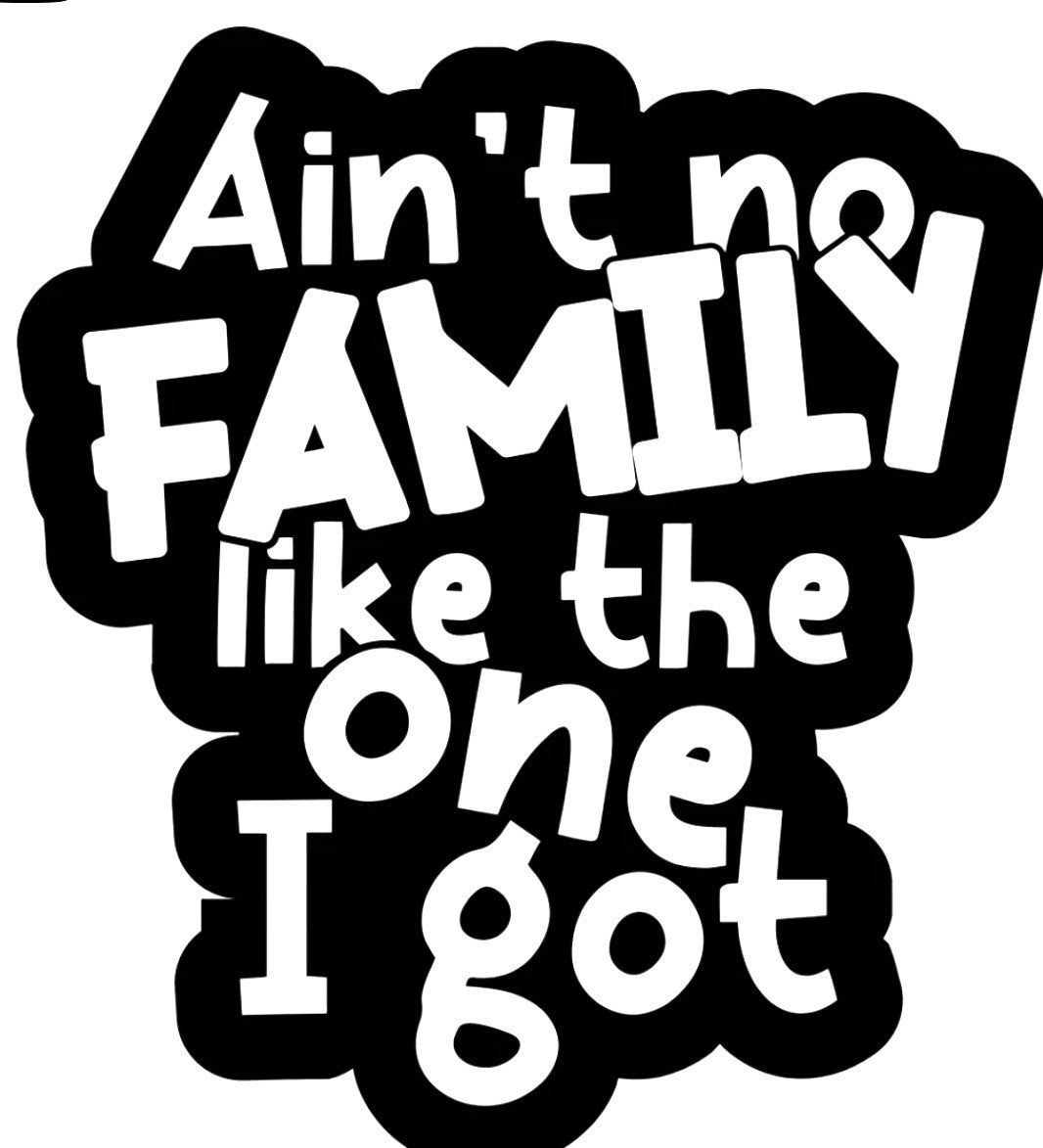 Ain't No Family Like the One I Got