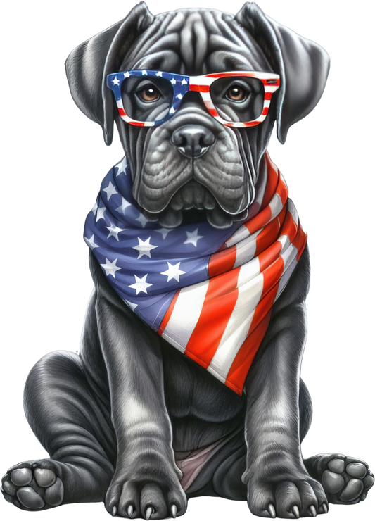 America Big Gray Dog