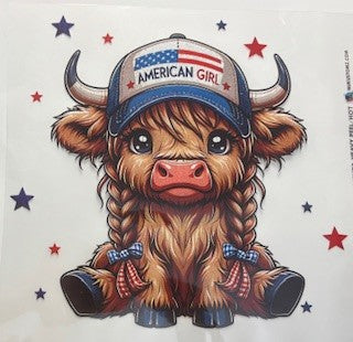 American Girl Highland Cow