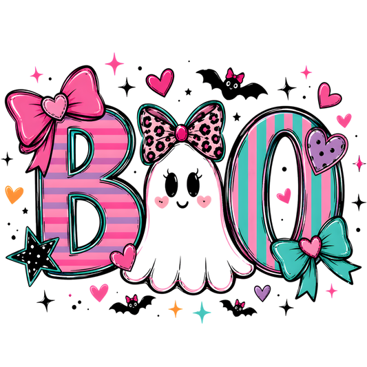 Girlie BOO with Ghost