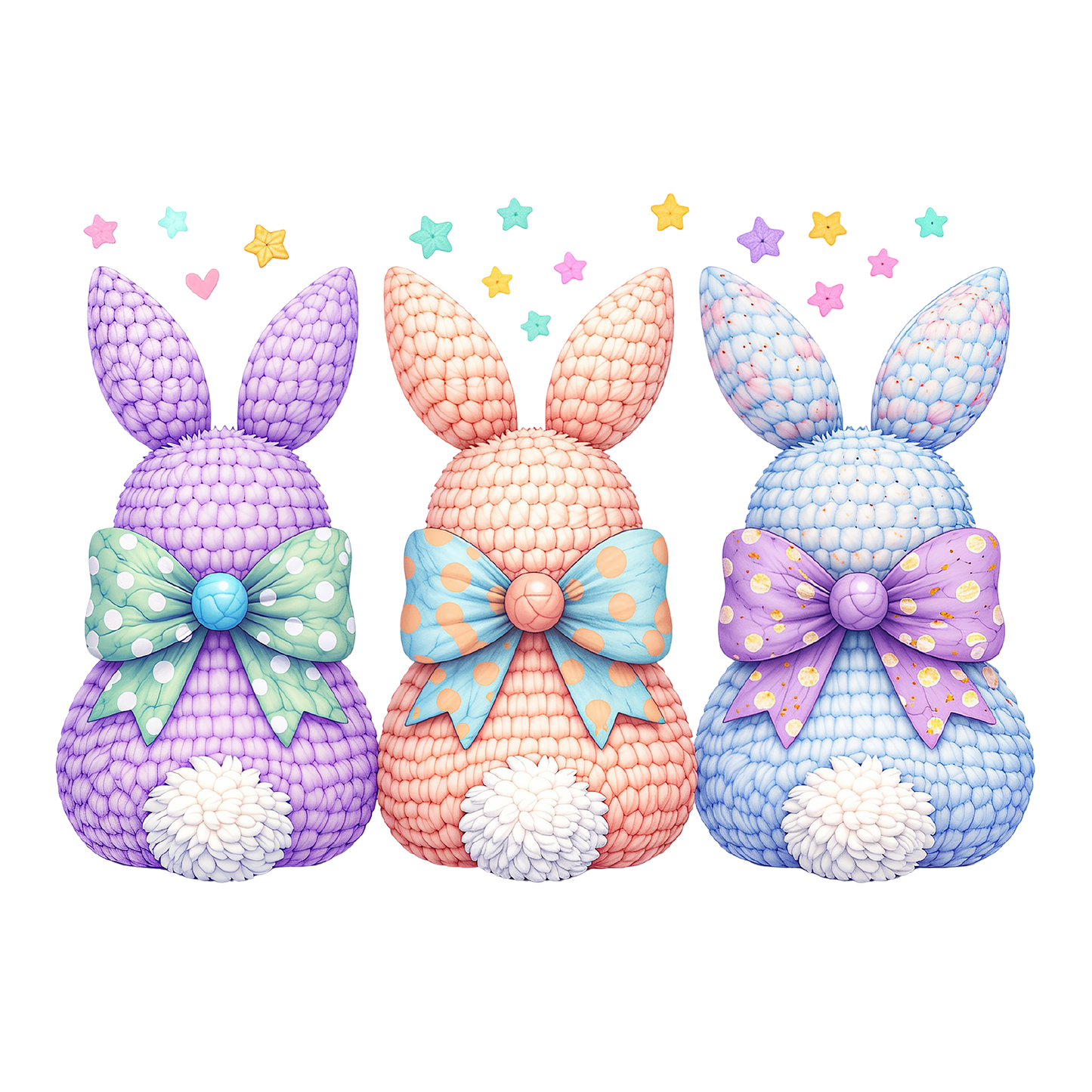 Backside Bunnies Faux Yarn