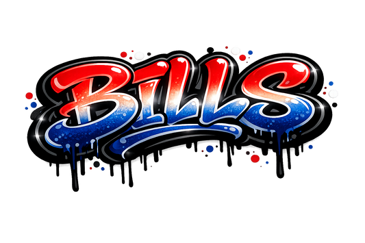 Bills Graffiti Drip