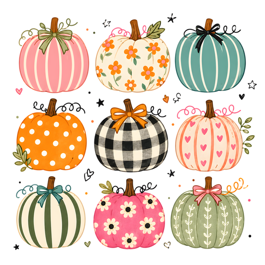 Pumpkin Coquette Various Decorations