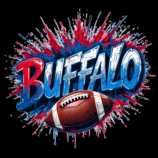 Buffalo Football Splash