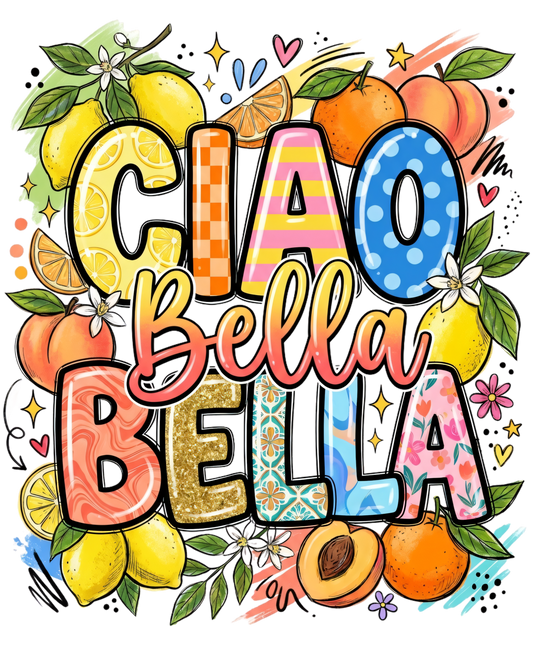 Ciao Bella with Peaches and Lemons