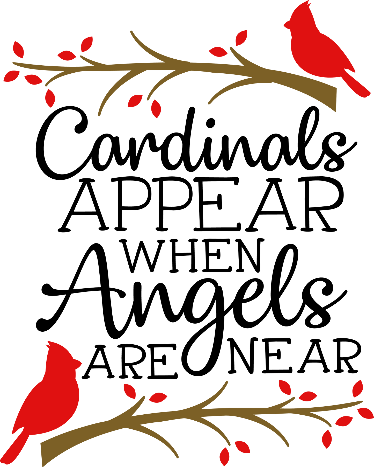 Cardinals Appear When Angels Are Near #2