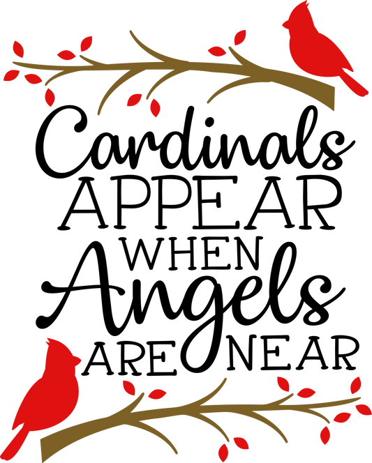 Cardinals Appear When Angels Are Near #2