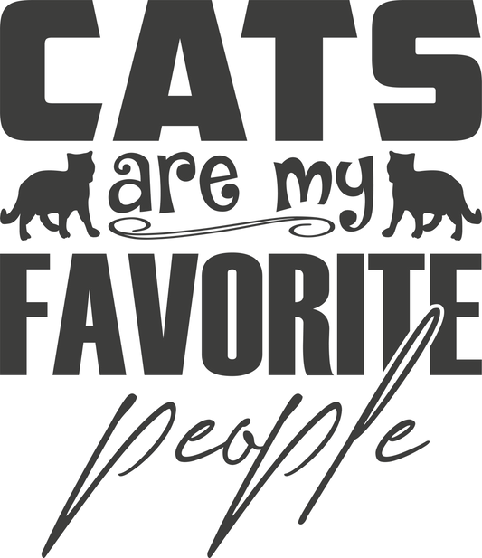 Cats Are My Favorite People