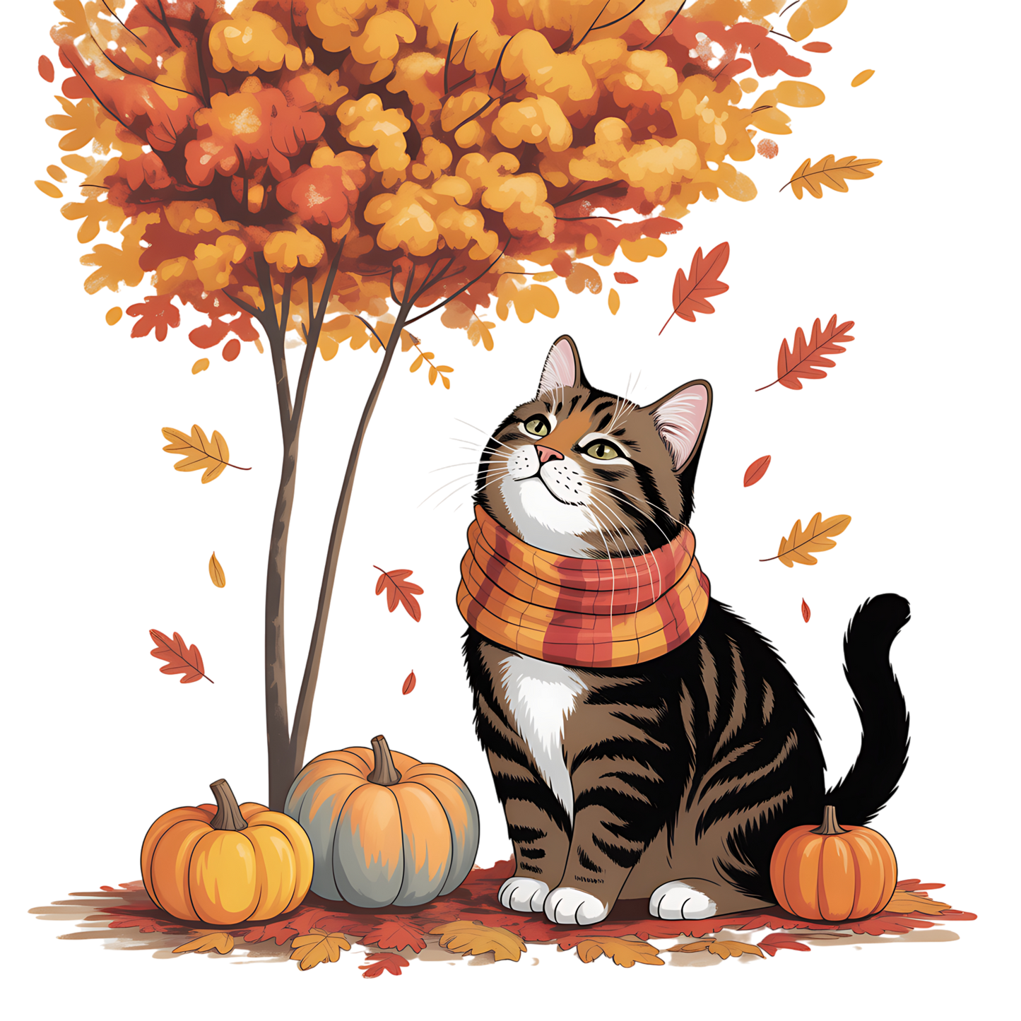 Cozy Cat Fall