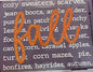 fall cursive in orange glitter (adjectives in white)