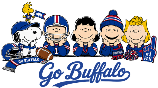Go Buffalo Peanuts Characters