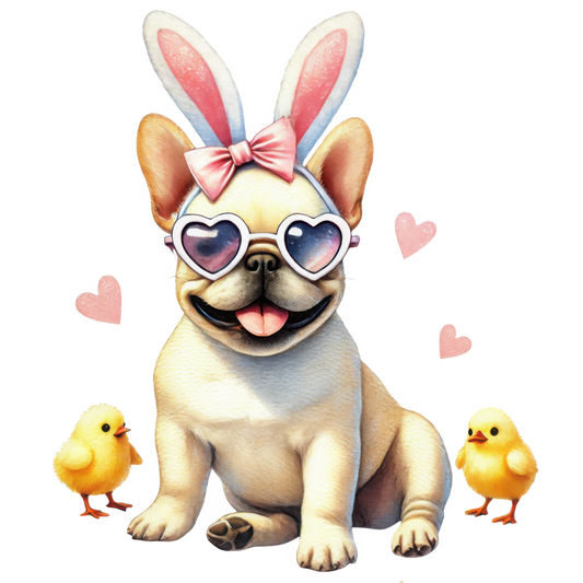 Easter French Bull Dog