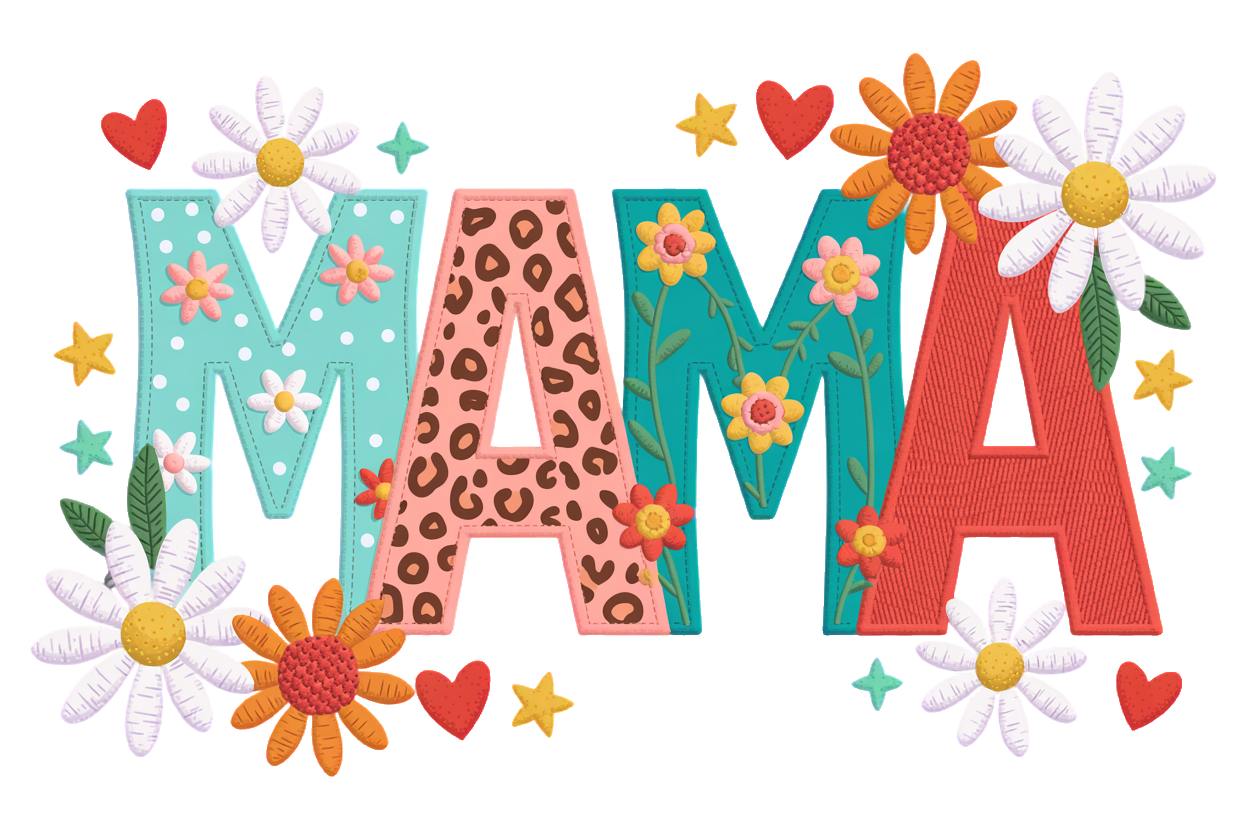 MAMA Faux Yarn Floral