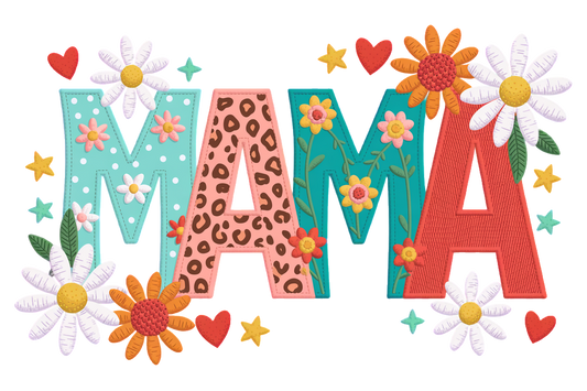 MAMA Faux Yarn Floral