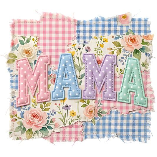 MAMA Floral Patchwork