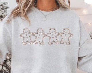 Gingerbreads Holding Hands