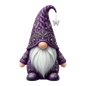 Sparkle Purple Gnome