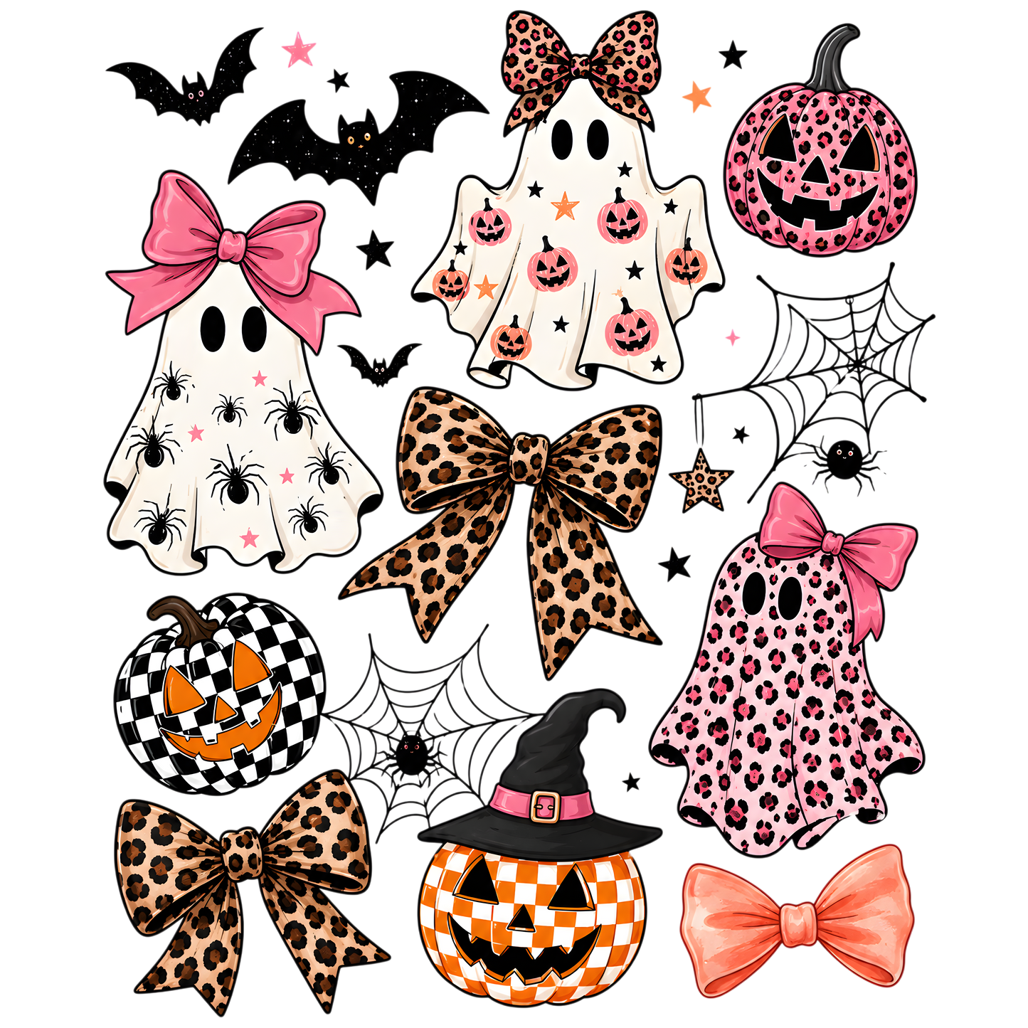 Halloween Coquette Pink