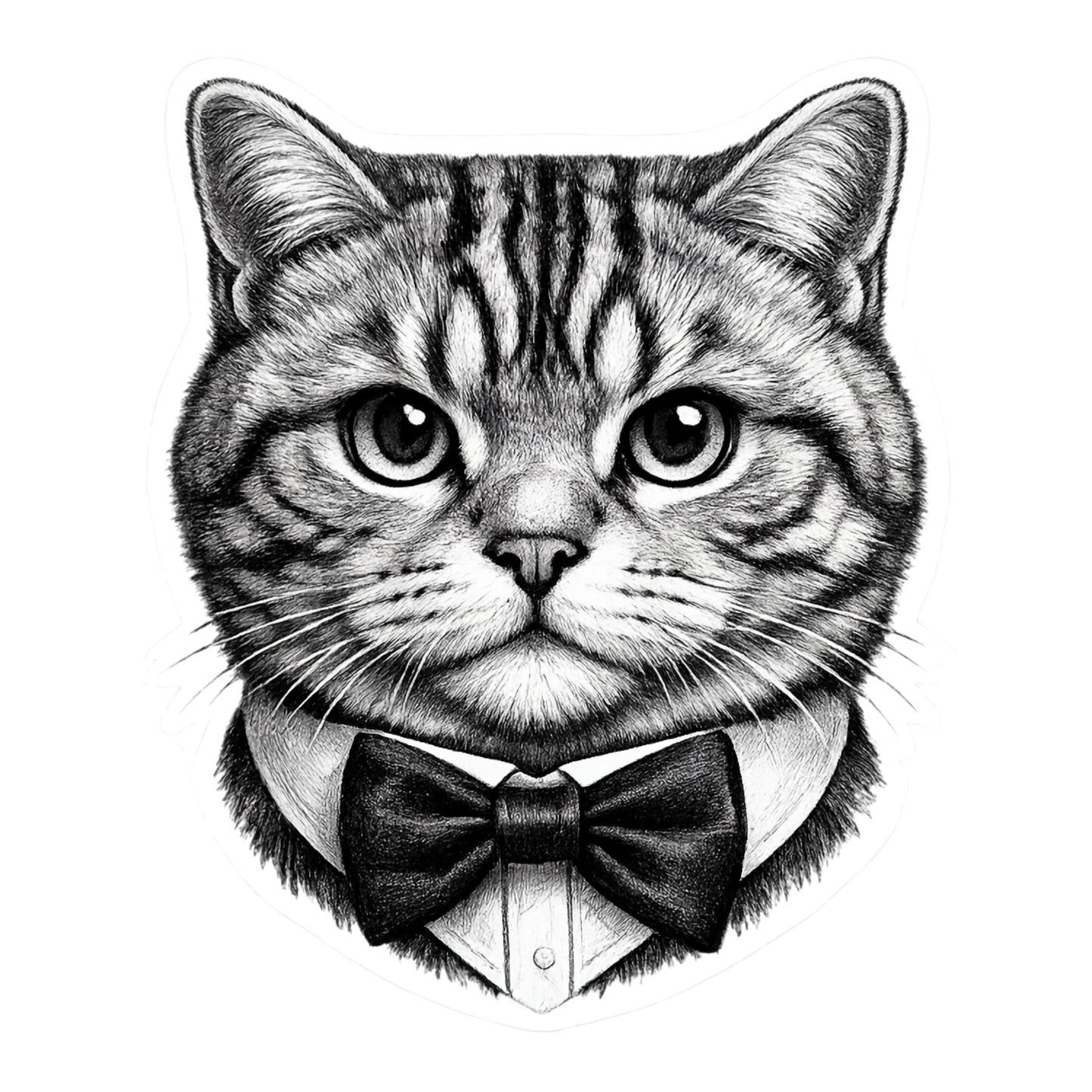 Handsome Kitty With Bowtie