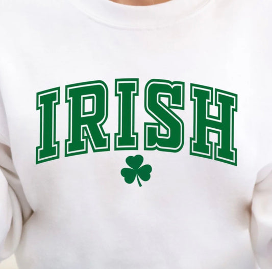 IRISH with Shamrock