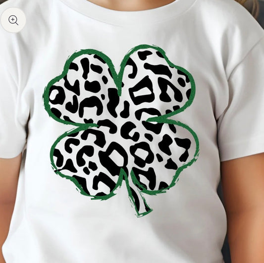 Shamrock in Leopard Print