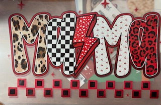 Mama Cheetah Checkered