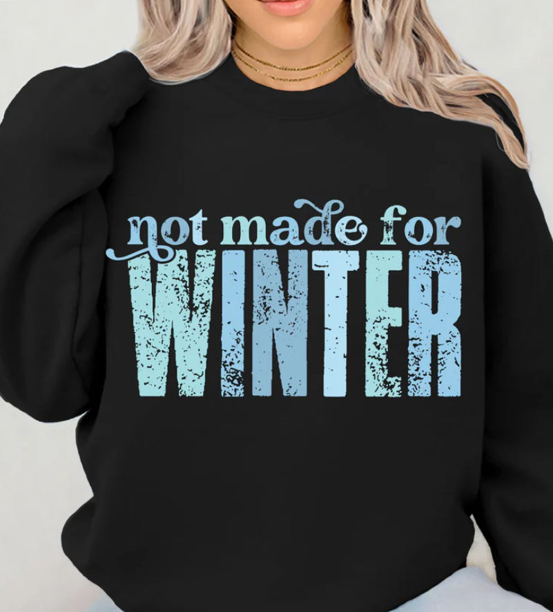 not made for WINTER light blue distressed look